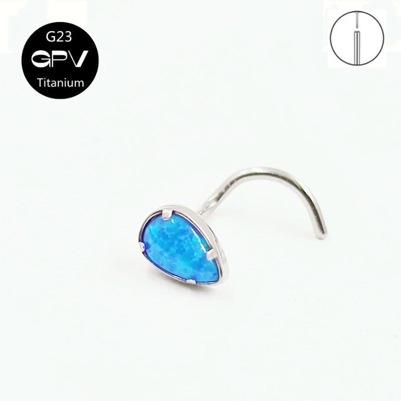G23 Titanium 5-kata Hidung Kuk - Body Jewelry Manufacturers ulasan dan harga