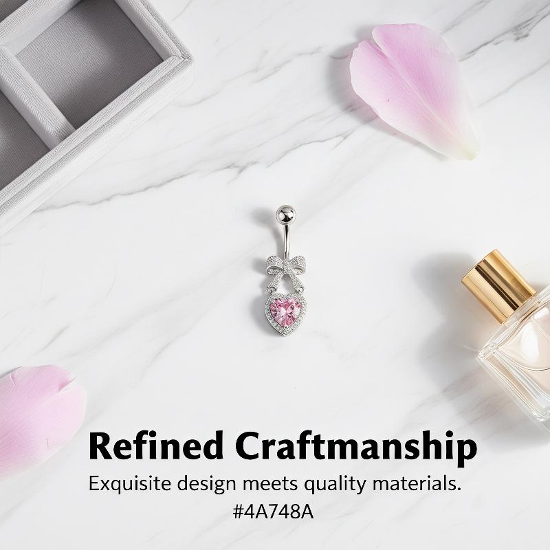 Cincin Pusar Baja Anti Alergi  - Body Jewelry Hypoallergenic ulasan dan harga