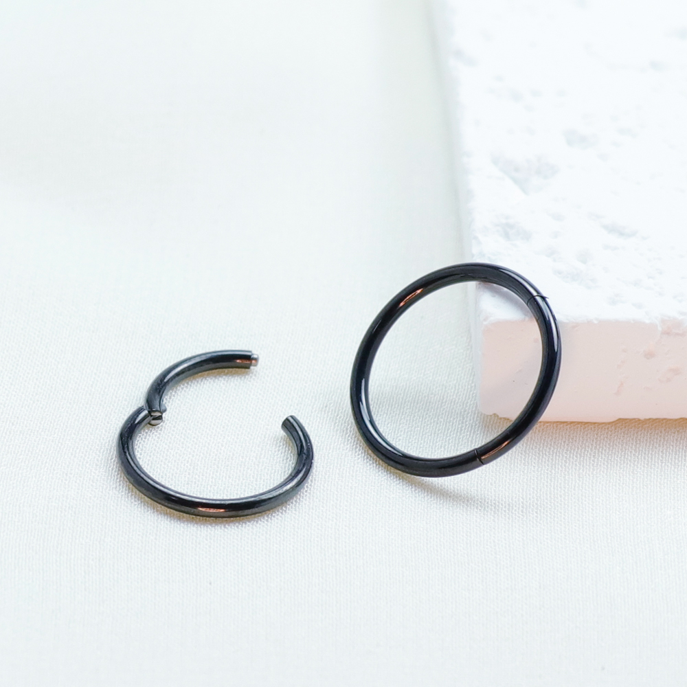 F136 cincin tindik Titanium hi - Septum Clicker Ring ulasan dan harga