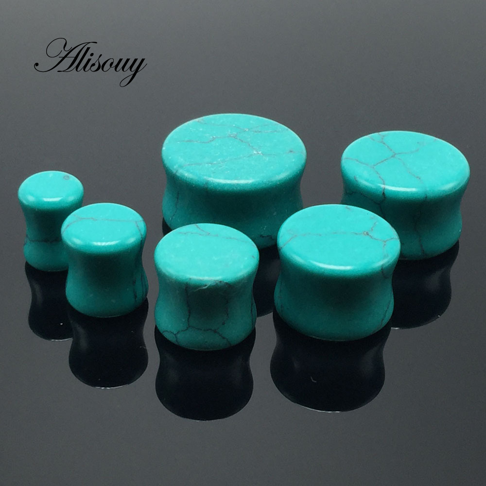 Alisouy 2 Buah Fashion Green T - Body Jewelry Gauge To Mm ulasan dan harga