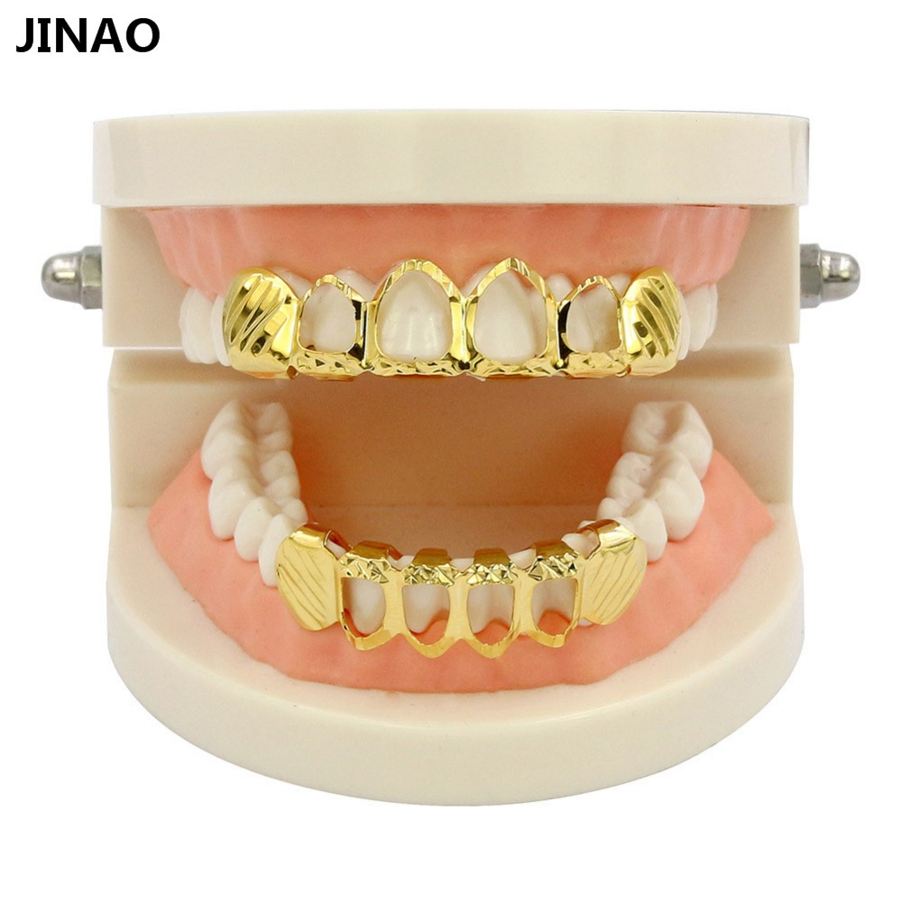 JINAO Baru Cocok D-Cut Grillz  - Body Jewelry Lot ulasan dan harga