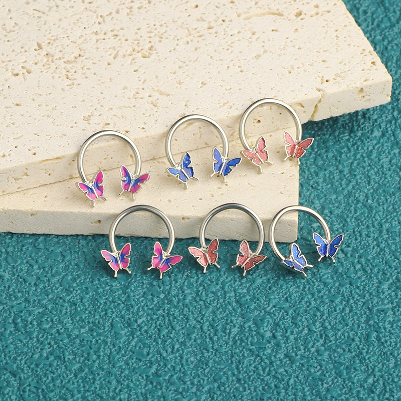 Cincin Septum 16G, Perhiasan T - Body Jewelry Ear ulasan dan harga