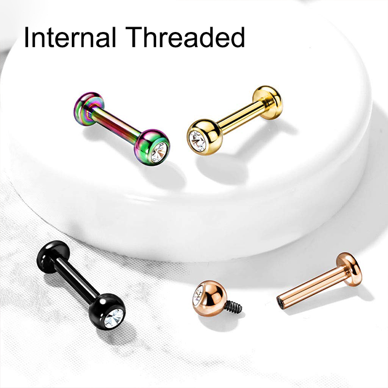 Perhiasan Anting Tindik Labret - Body Jewelry Ear ulasan dan harga