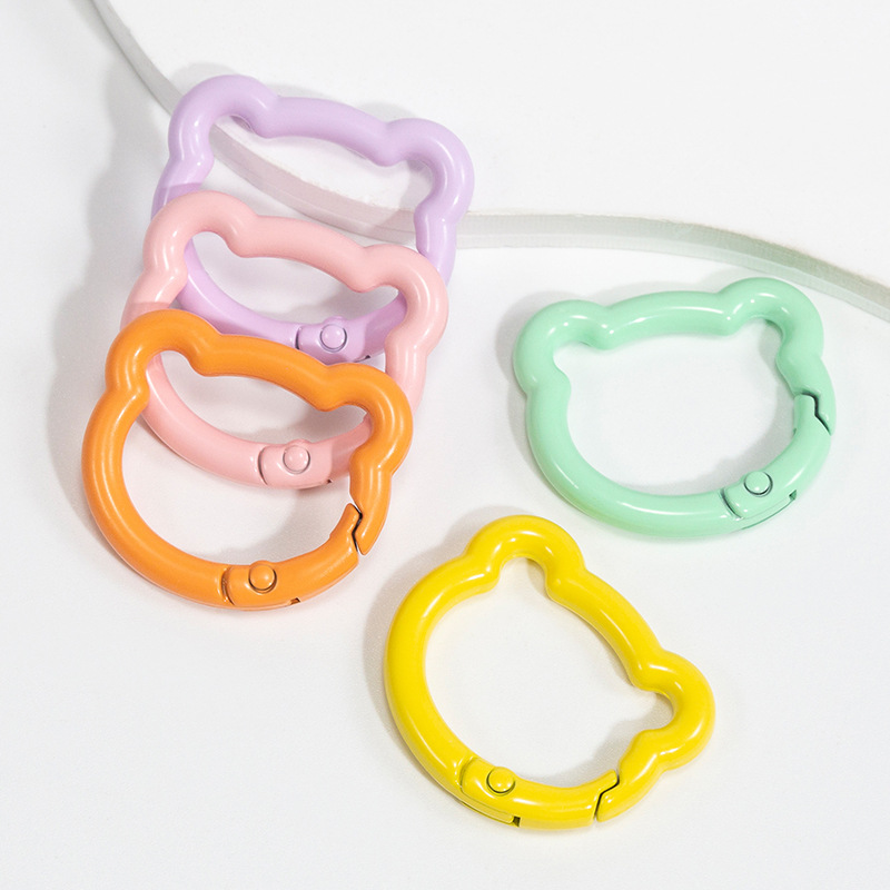 5pcs Gantungan Kunci Bentuk Ha - Daith Heart Ring ulasan dan harga