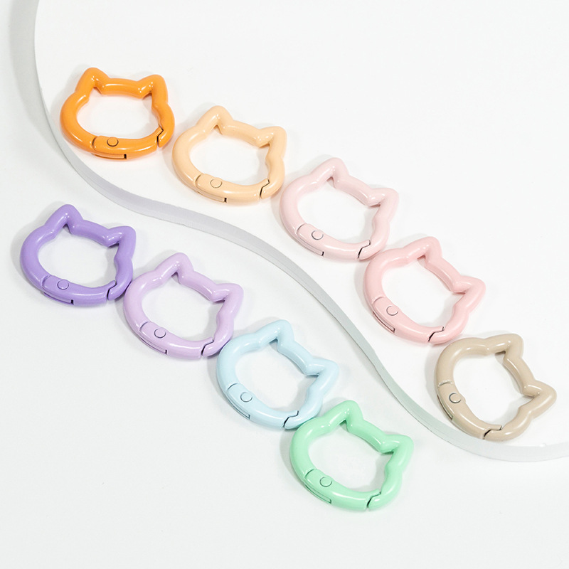 5pcs Gantungan Kunci Bentuk Ha - Daith Heart Ring ulasan dan harga
