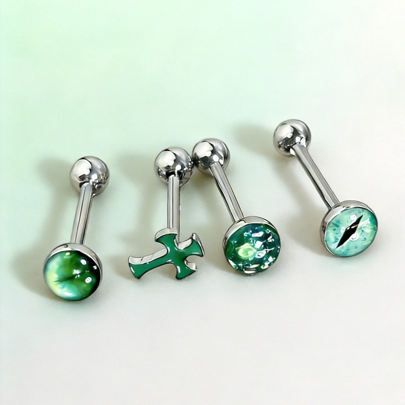 1Pc Perhiasan Tindik Lidah Tit - Body Jewelry Hot ulasan dan harga