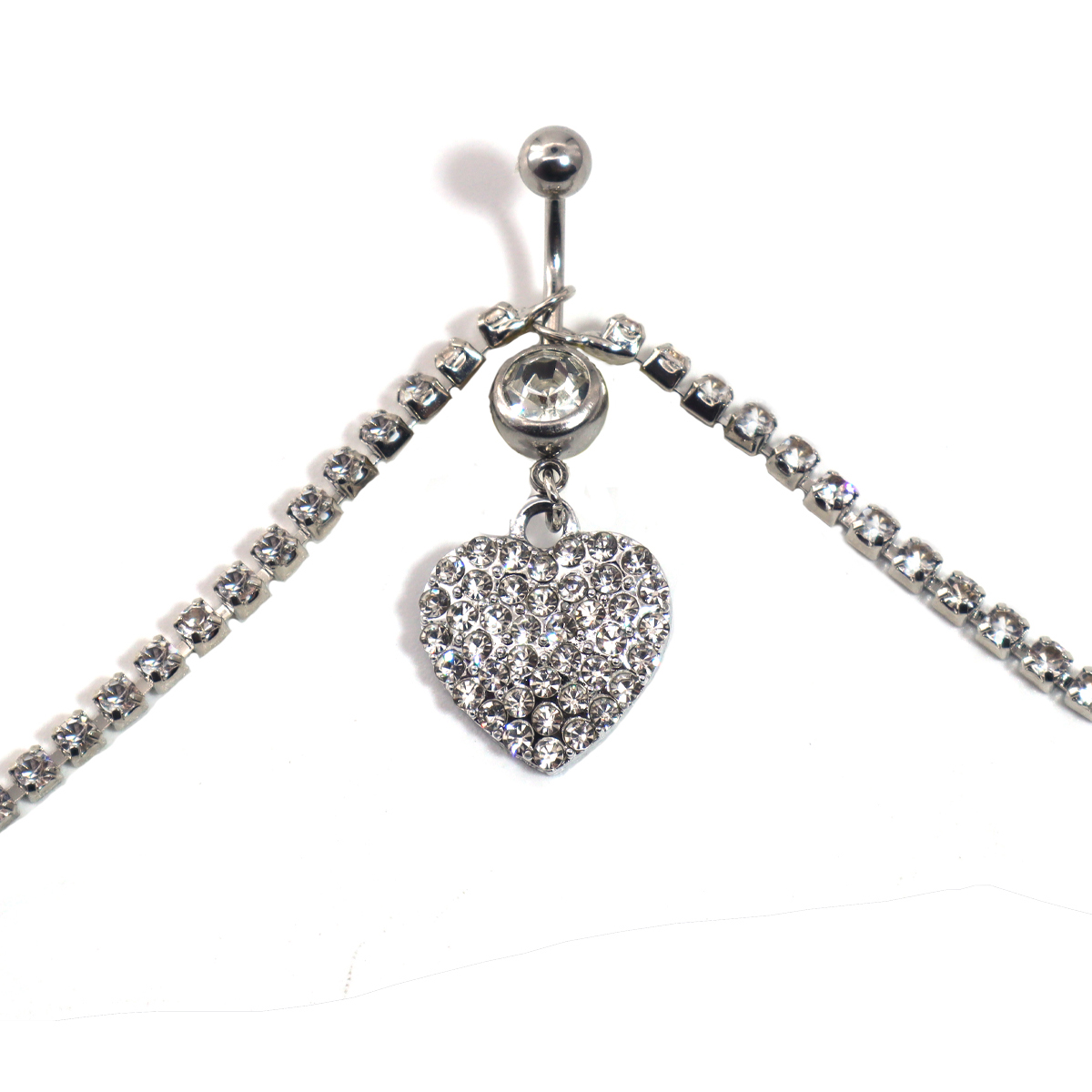 Rantai Pinggang Cincin Pusar B - Body Jewelry Belly Button Rings ulasan dan harga