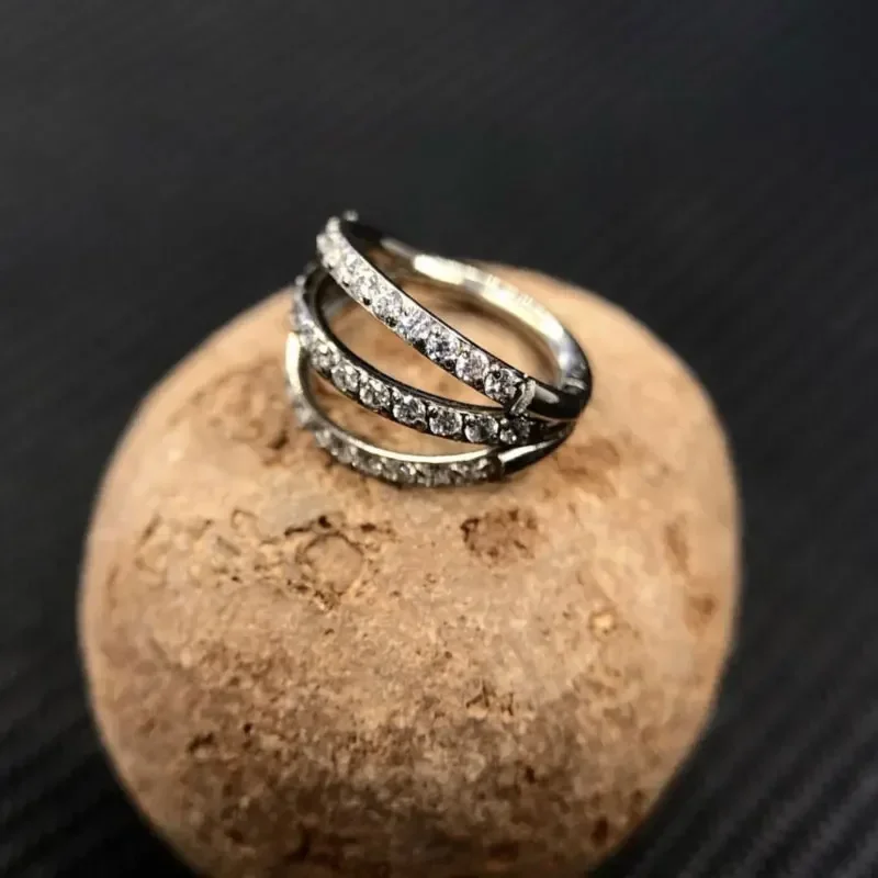 G23 cincin hidung segmen beren - Septum Clicker Ring ulasan dan harga