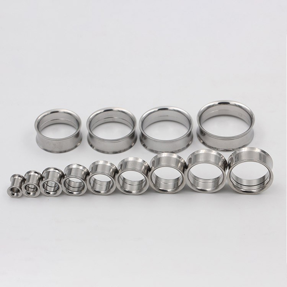 1 pasang/12 pasang Set Stainle - Body Jewelry Ear Gauges ulasan dan harga