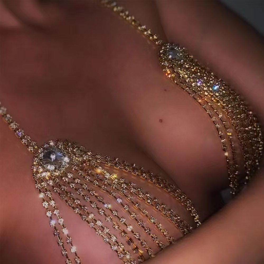 1 rantai tubuh bikini berhiask - Body Jewelry Hot ulasan dan harga