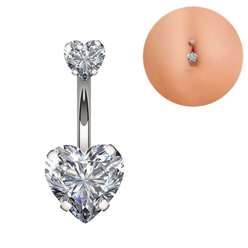 1 Buah Cincin Tindik Pusar Sek - Body Jewelry Belly Button Rings ulasan dan harga