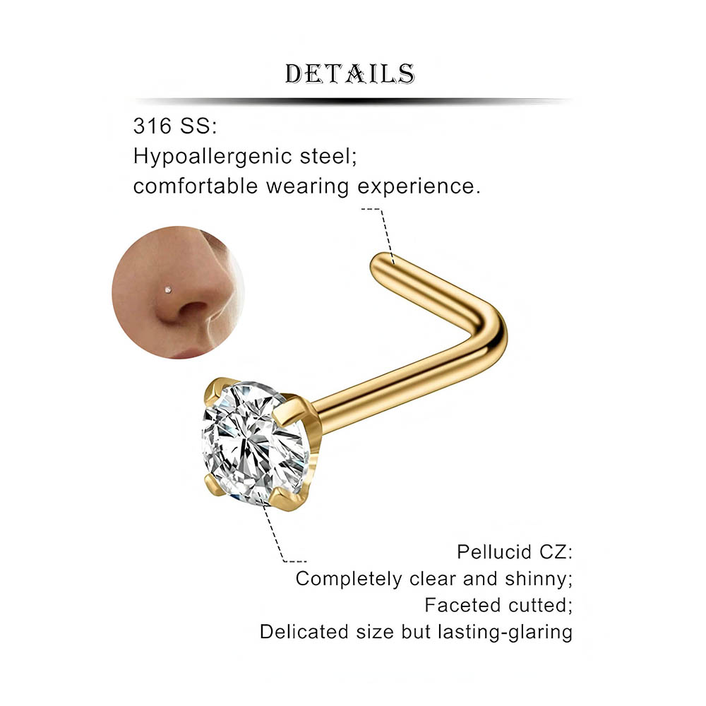 12-Piece Full Set 316L Hypoall - Body Jewelry Lot ulasan dan harga