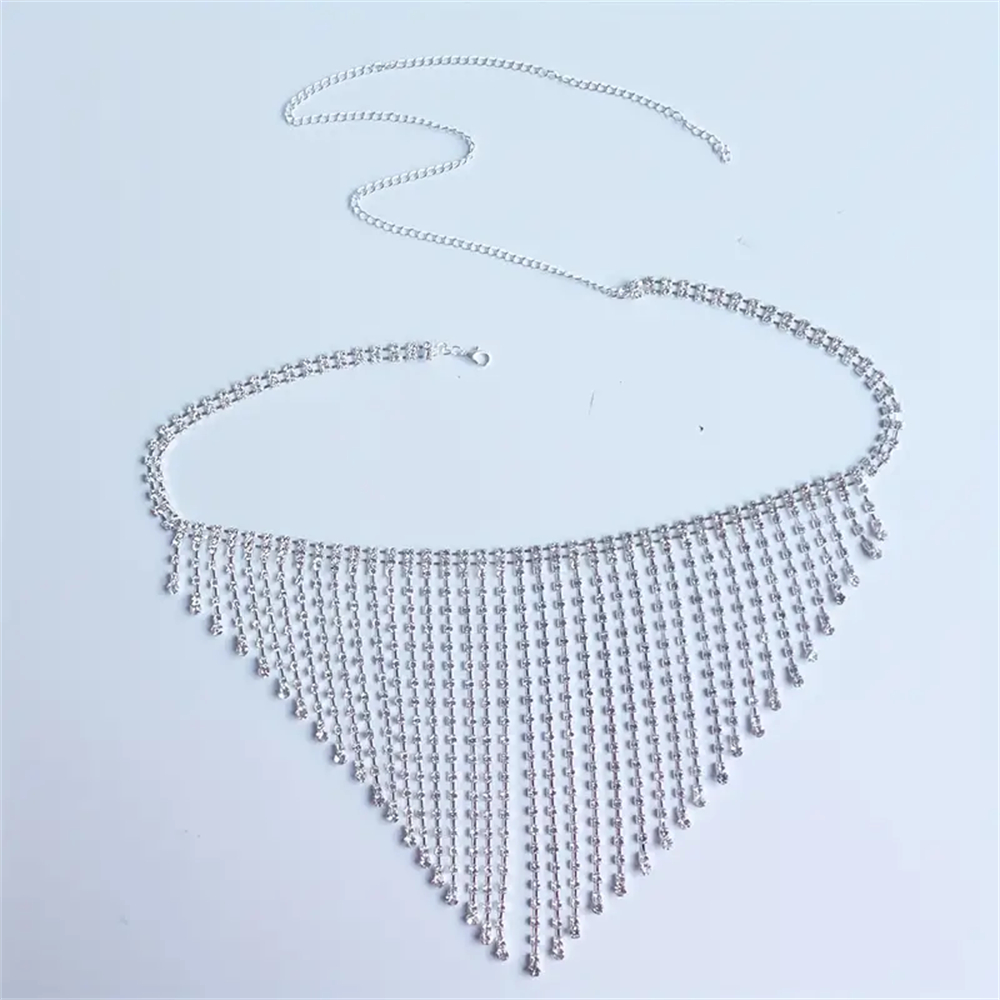 Rantai Pinggang Rumbai Emas Pe - Body Jewelry Art ulasan dan harga