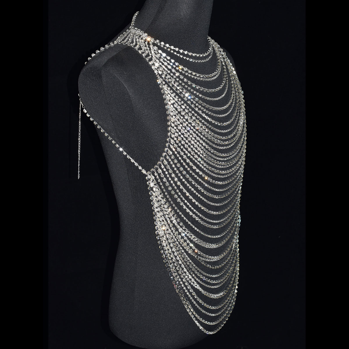 Pakaian dalam rantai tubuh pri - Body Jewelry Art ulasan dan harga