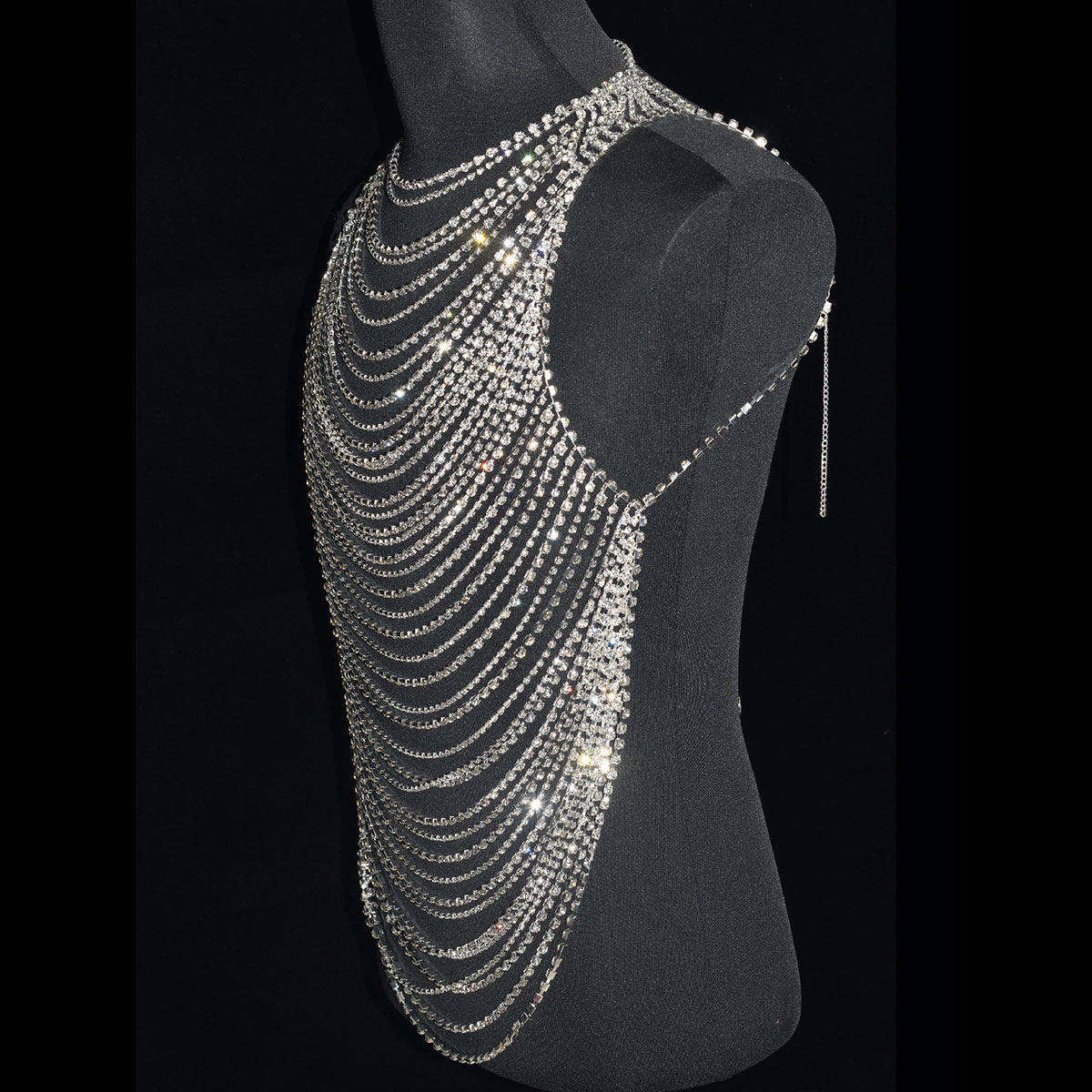 Pakaian dalam rantai tubuh pri - Body Jewelry Art ulasan dan harga